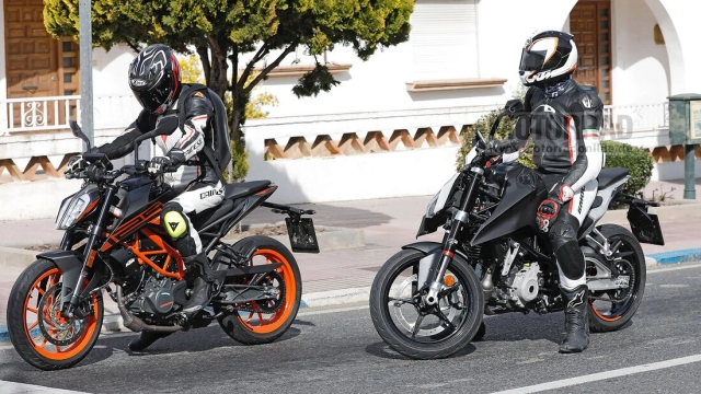 Ktm duke 125 thế hệ mới được phát hiện khi đang thử nghiệm