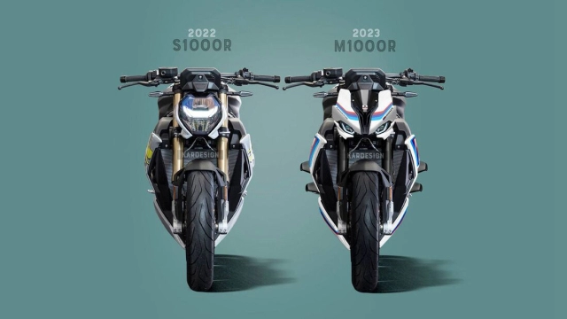 Lộ ảnh render bmw m1000r hoàn toàn mới