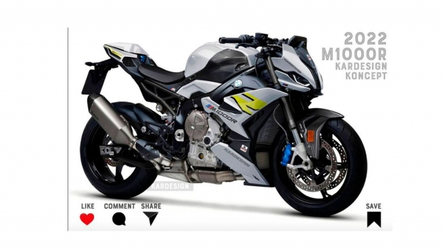 Lộ ảnh render bmw m1000r hoàn toàn mới