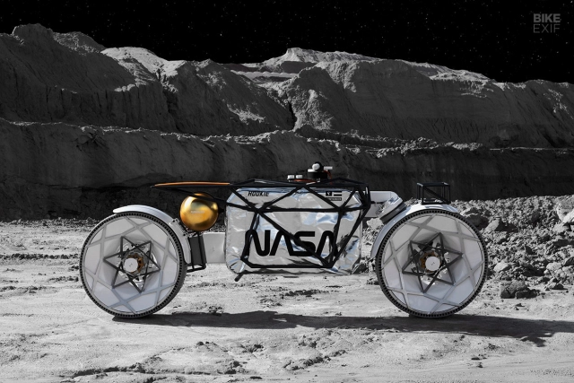 Lộ diện mẫu mô tô khám phá mặt trăng được độ từ hookie co