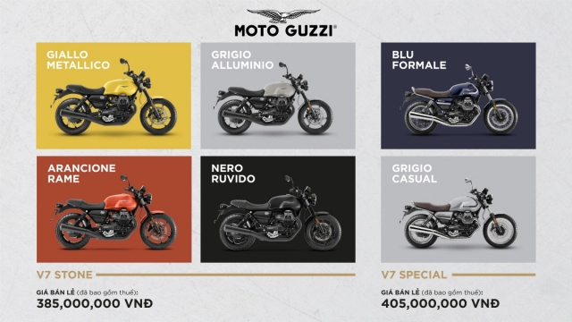 Moto guzzi v7 hoàn toàn mới chính thức trình làng thị trường việt