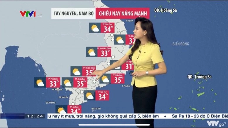 Mỹ nhân vtv bầu bì đi quay bản tin mang thai 5 tháng mà giấu dáng tinh tế hết cỡ