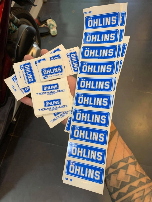 Nhìn lại cách làm đẹp ohlins theo từng năm tháng