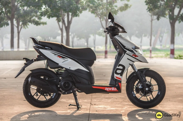 Nhìn ngắm aprilia sr160 2022 - xe tay ga lai cào cào giá chỉ hơn 30 triệu