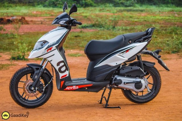 Nhìn ngắm aprilia sr160 2022 - xe tay ga lai cào cào giá chỉ hơn 30 triệu