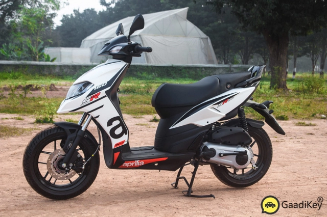 Nhìn ngắm aprilia sr160 2022 - xe tay ga lai cào cào giá chỉ hơn 30 triệu