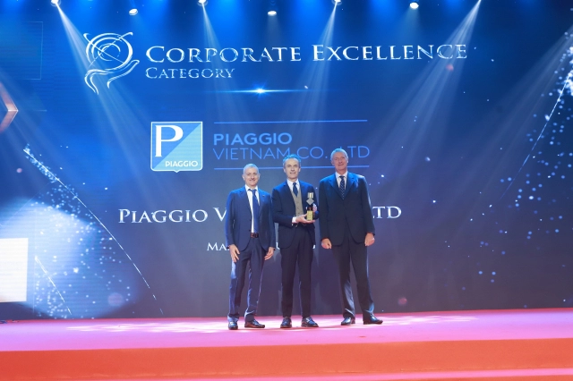 Piaggio việt nam được vinh danh tại hai giải thưởng châu á