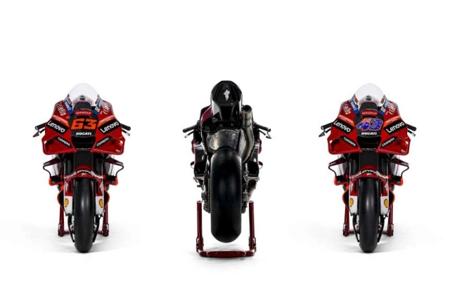 Ra mắt đội đua ducati lenovo team mùa giải motogp 2022