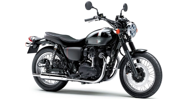 Ra mắt kawasaki w800 street một chiếc xe phân khối lớn cổ điển mới