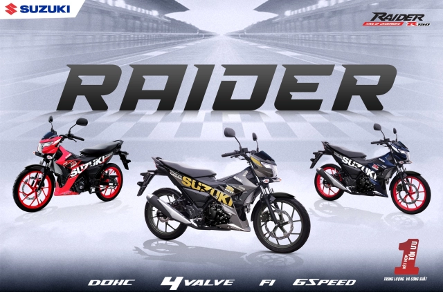 Raider 2023 thay da giữ thịt và lại một lần suzuki phụ lòng người hâm mộ