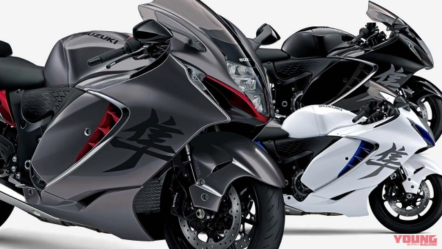 Suzuki hayabusa 2022 được làm mới với bộ sưu tập 18 màu khủng