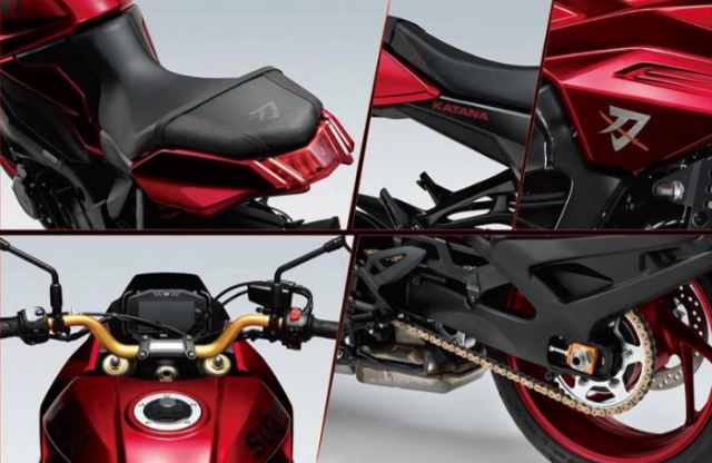 Suzuki katana red sẵn sàng ra mắt với số lượng chỉ 100 chiếc