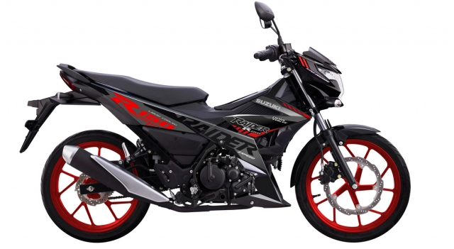 Suzuki raider 2021 ra mắt với diện mạo mới giá bán không đổi