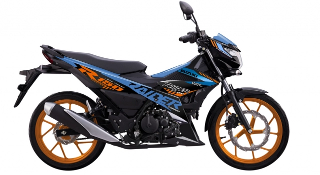 Suzuki raider 2021 ra mắt với diện mạo mới giá bán không đổi