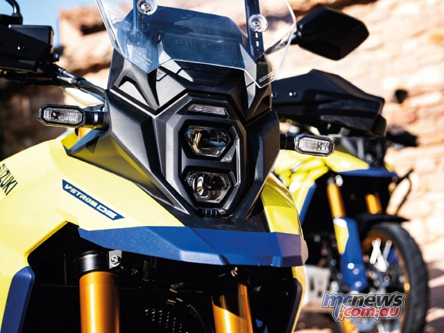 Suzuki v-strom 800de 2023 lần đầu tiên lộ diện với ngoại hình cực chất