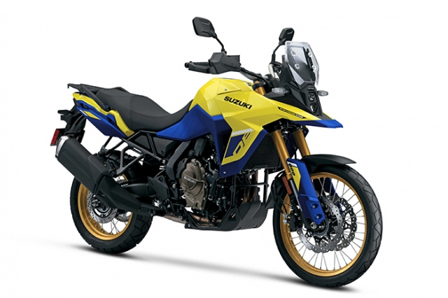 Suzuki v-strom 800de 2023 lần đầu tiên lộ diện với ngoại hình cực chất