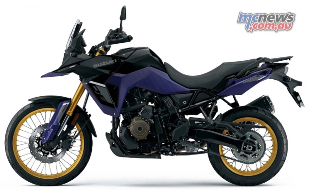 Suzuki v-strom 800de 2023 lần đầu tiên lộ diện với ngoại hình cực chất