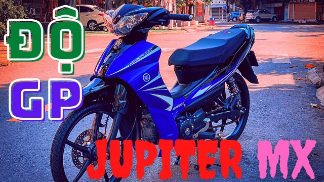 Thật quyến rũ với xe jupiter mx độ kiểng màu xanh gp mạnh mẽ phong cách thể thao