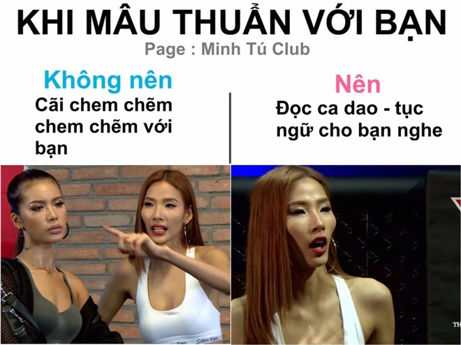 The face việt nam sau tai nạn ăn chè quên xỉa răng hoàng thùy lại được phong thánh