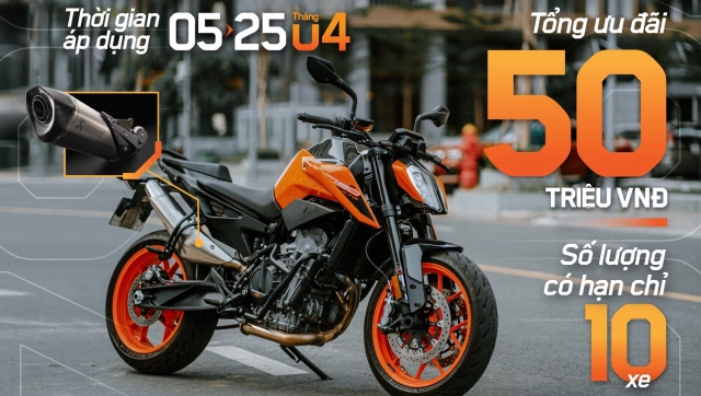 Tưng bừng khai trương ktm việt nam dành tặng nhiều ưu đãi cho khách hàng mua 790 duke