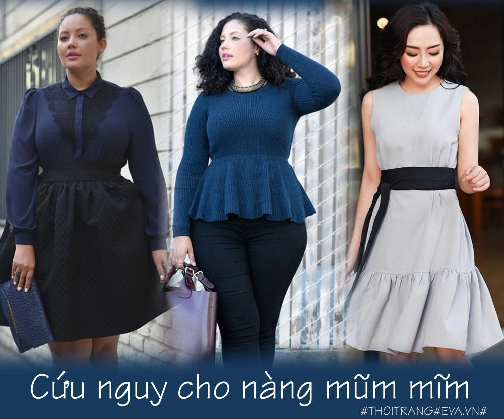 Tuyệt chiêu thời trang cứu nguy cực nhanh cho người béo