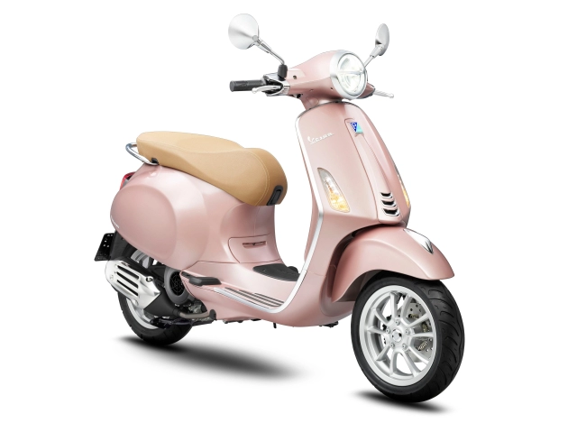 Vespa primavera pink rosa phiên bản đặc biệt dành cho phụ nữ việt nam