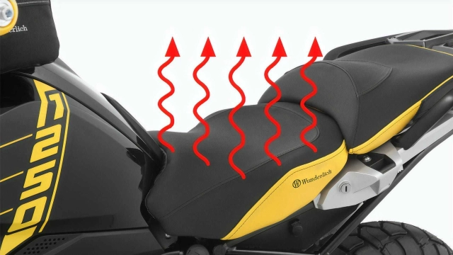 Wunderlich ra mắt yên xe có sưởi aktivcomfort dành cho bmw r1250gs