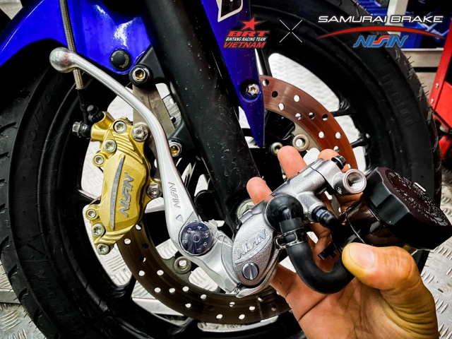 Xuất hiện tay thắng nissin samurai brake