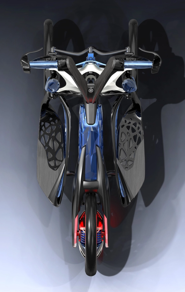 Yamaha concept tritown - một chiếc xe ba bánh đứng chạy bằng điện