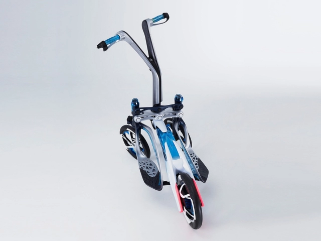 Yamaha concept tritown - một chiếc xe ba bánh đứng chạy bằng điện