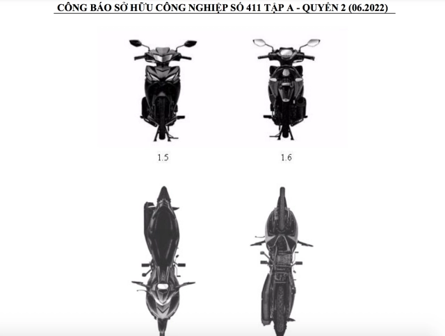 Yamaha lc135 fi 2022 đã đăng ký bản quyền thiết kế tại việt nam