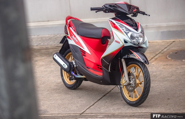 Yamaha mio độ mang trong mình nội công thâm hậu của chàng thợ việt