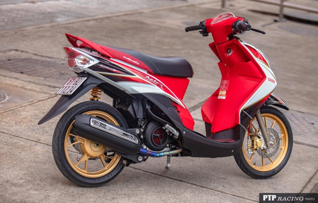 Yamaha mio độ mang trong mình nội công thâm hậu của chàng thợ việt