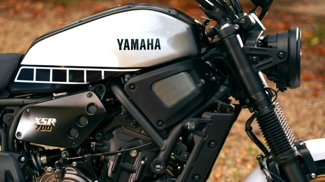 Yamaha xsr700 legacy 2023 mới ra mắt tại sự kiện eicma 2022