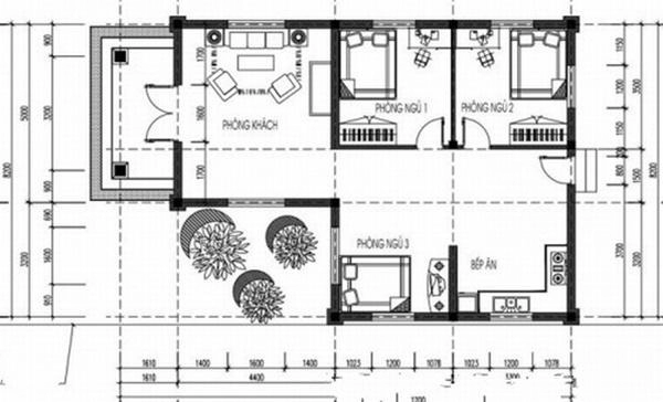 15 mẫu nhà cấp 4 dưới 100 triệu 4 người ở thoải mái nghèo mấy cũng xây được