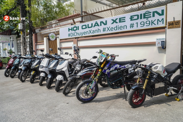 199 km team khai trương hội quán xe điện tại sài gòn