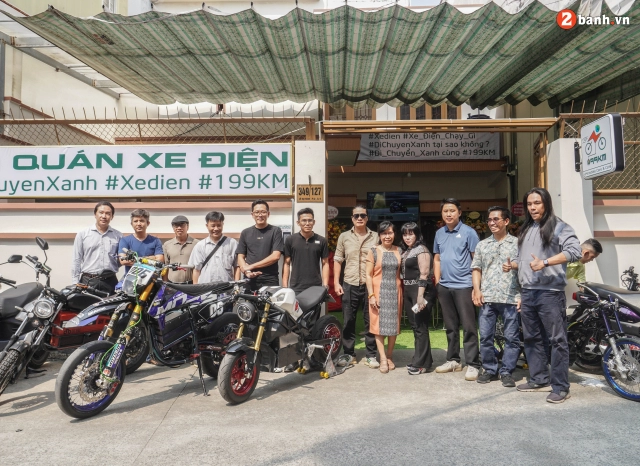 199 km team khai trương hội quán xe điện tại sài gòn