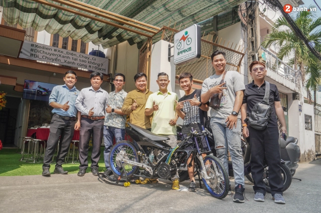 199 km team khai trương hội quán xe điện tại sài gòn