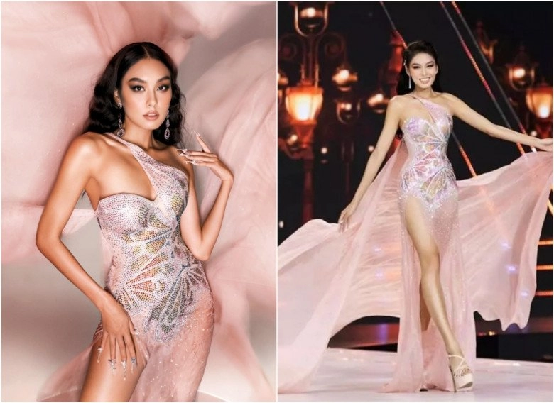 2 á hậu miss universe vietnam 2022 người lọt top 100 gương mặt đẹp nhất thế giới người từng nặng 90kg