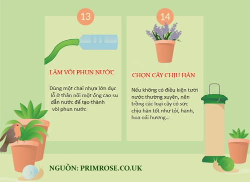 30 mẹo vặt giúp bạn làm vườn dễ thở hơn phần 1