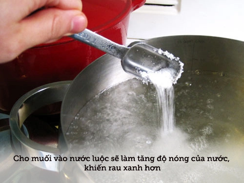 4 cách khiến rau quả luộc luôn xanh mướt và đẹp mắt