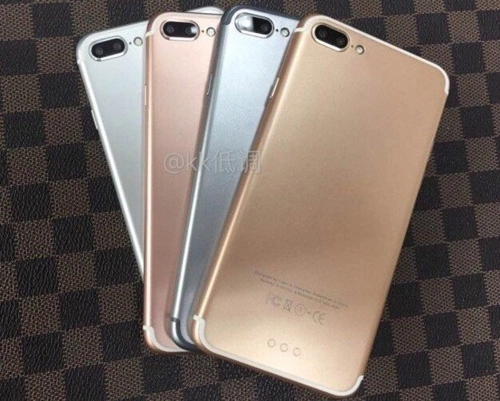 4 phiên bản màu sắc khác nhau của iphone 7 plus