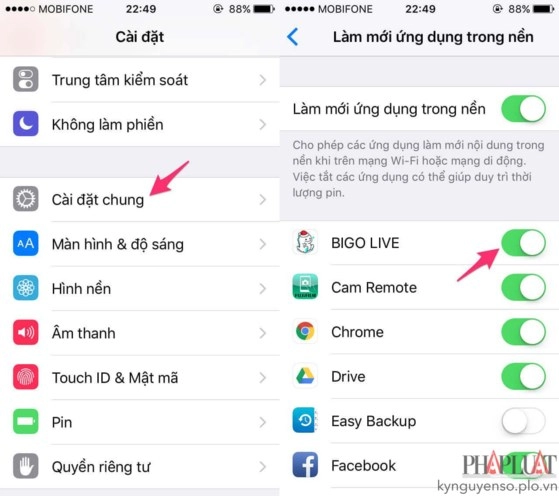 6 mẹo tăng tốc iphone bạn không nên bỏ qua