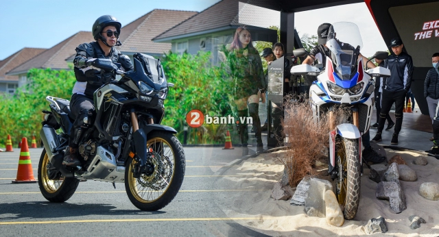 Anh em biker háo hức với sự xuất hiện của africa twin 1100