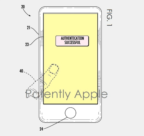 Apple đã có bằng sáng chế màn hình edge to edge cho iphone 8