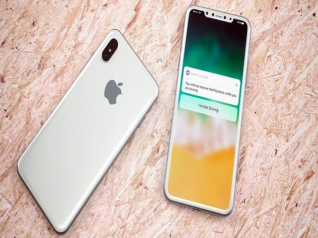 Iphone 8 xuất hiện với mặt lưng kim loại cảm biến touch id