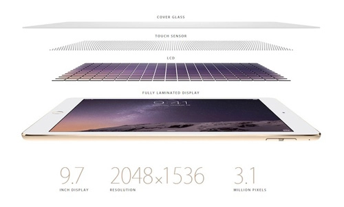 Apple vừa ra mắt ipad air 2 mỏng nhất thế giới