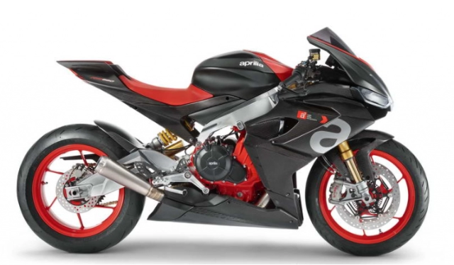 Aprilia rs660 super sport sở hữu động cơ 2 xi-lanh được điều chỉnh để bán vào năm tới