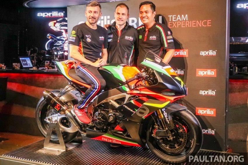 Aprilia rsv4 x phiên bản đặc biệt xuất hiện tại malaysia