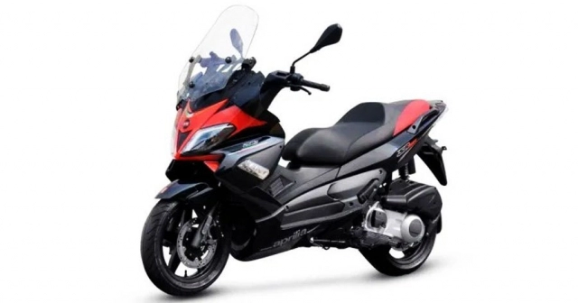 Aprilia sr max 250cc chính thức được công bố với thiết kế nổi trội